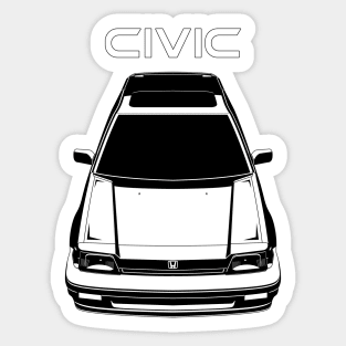 Civic SI 3rd gen 1984-1986 Sticker